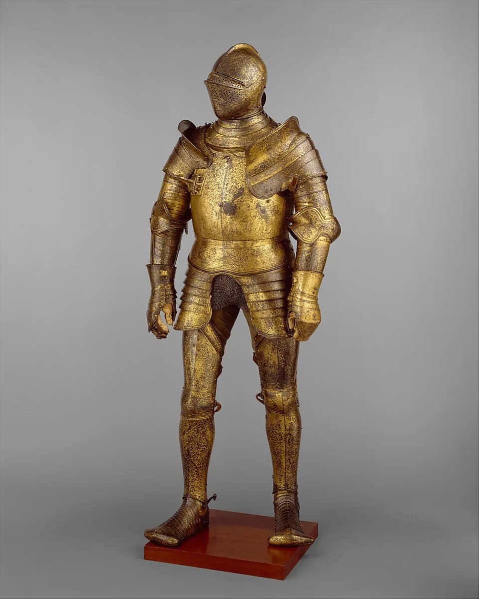 Hans Holbein the Younger - British, Greenwich; Armor garniture; Armor for Horse and Man