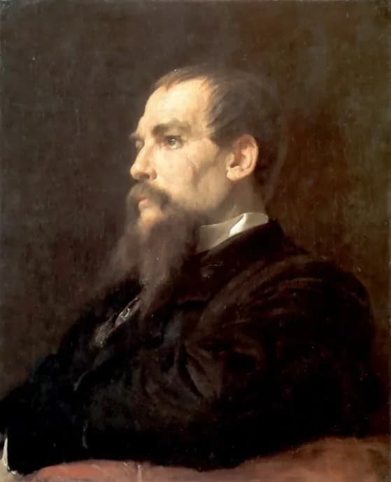 Richard Francis Burton - Richard Burton painted by Frederic Leighton (ca. 1872-1875).