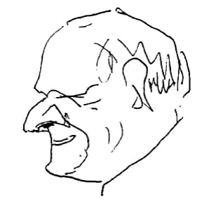 Lars Onsager - Sketch to Lars Onsager