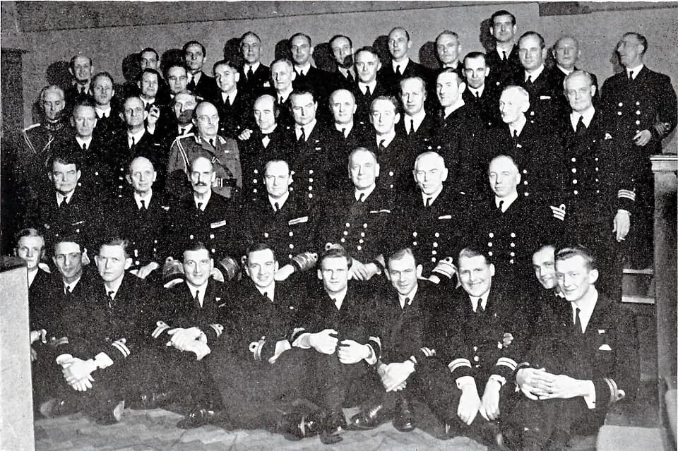 Haakon VII of Norway - Royal Norwegian Navy personnel during World War II.
