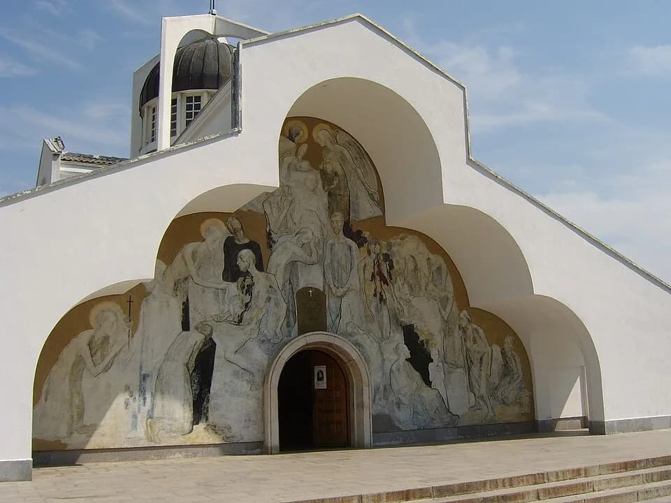 Baba Vanga - Temple "Sveta Petka" in Rupite, Bulgaria.