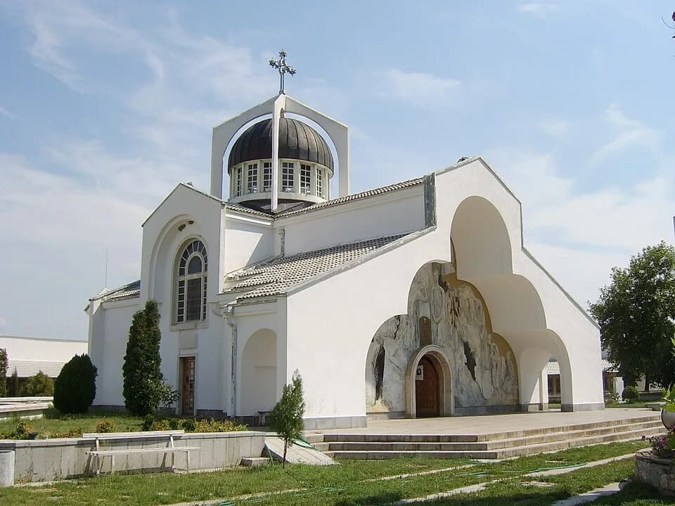 Baba Vanga - Temple "Sveta Petka" in Rupite, Bulgaria.