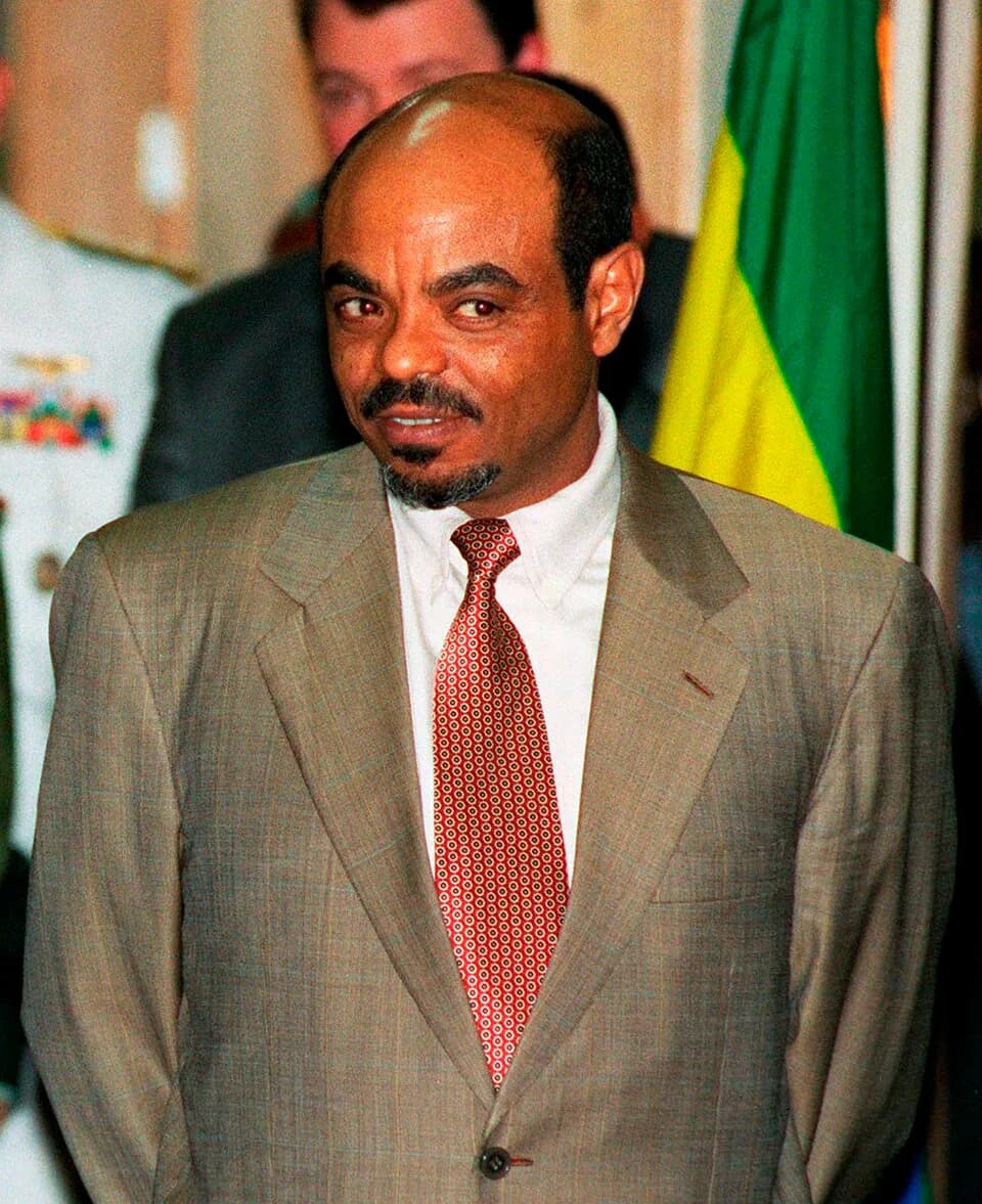 Meles Zenawi - Ethiopian Prime Minister Meles Zenawi, public domain image from defenselink.mil