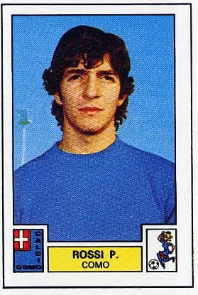 Paolo Rossi - Paolo Rossi che indossa la maglia del Como