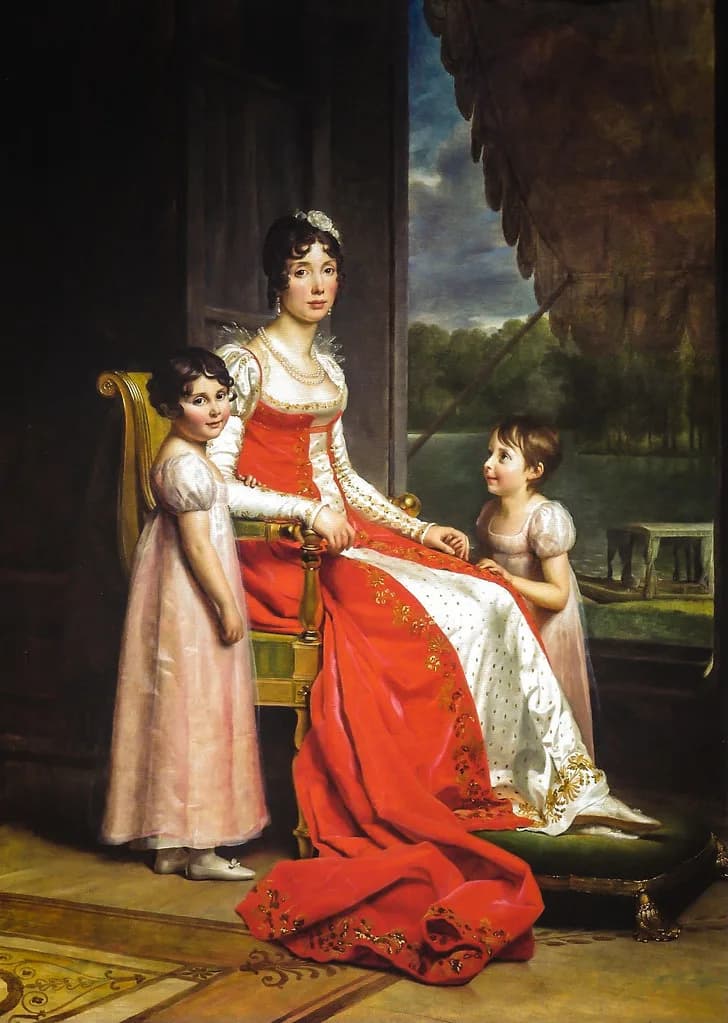 Joseph Bonaparte - Julie Clary - enfants.jpg