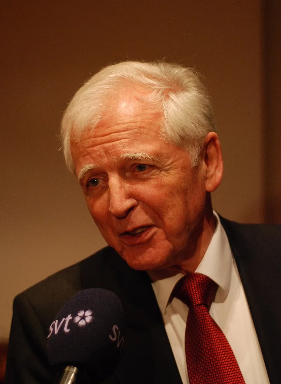 Harald zur Hausen - Harald zur Hausen, Nobel Prize Laureate for Physiology or Medicine 2008, at a press conference at the Karolinska in Solna