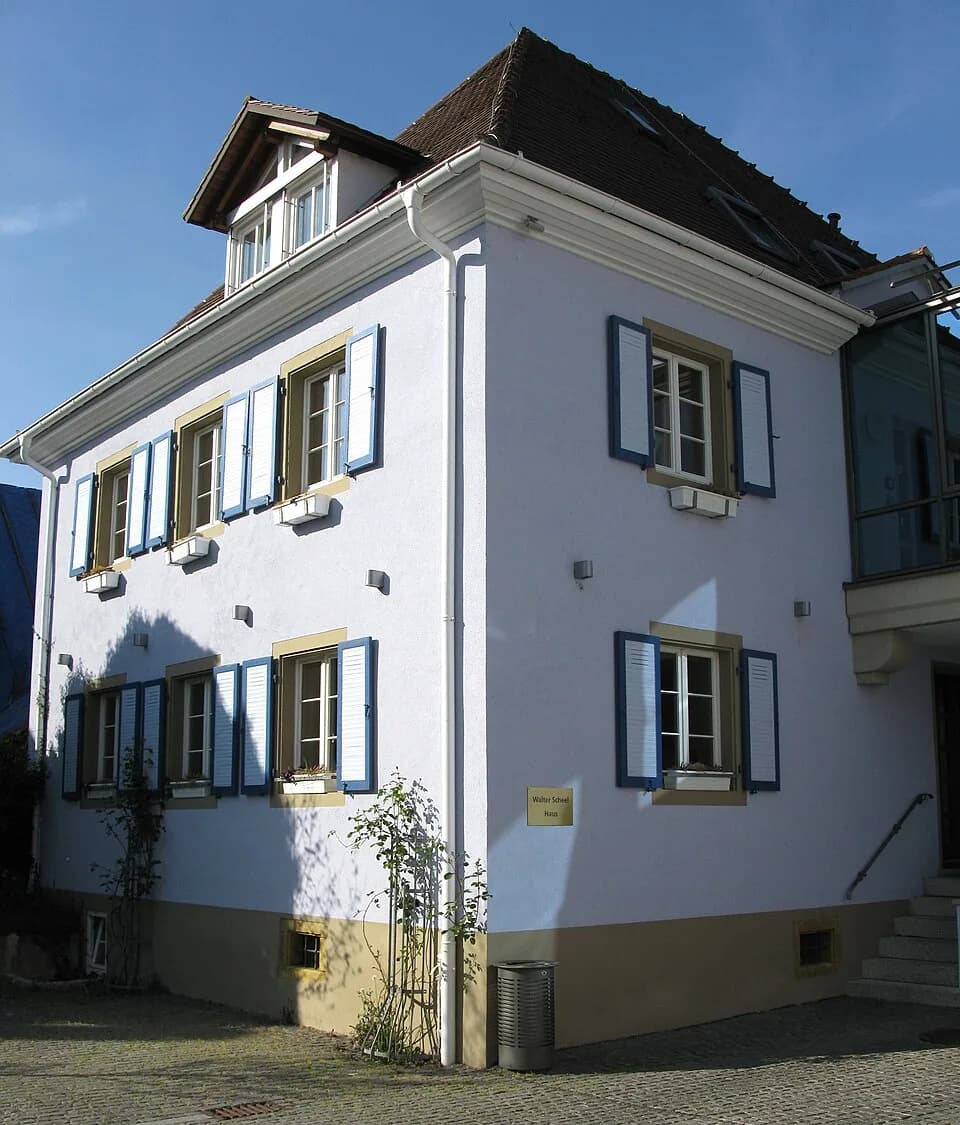 Walter Scheel - Bundespräsident-Walter-Scheel-Haus in Bad Krozingen
