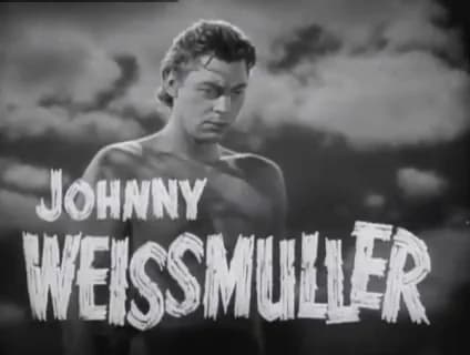 Johnny Weissmuller - Johnny Weissmuller in Tarzan Finds a Son!, by Richard Thorpe (1939)