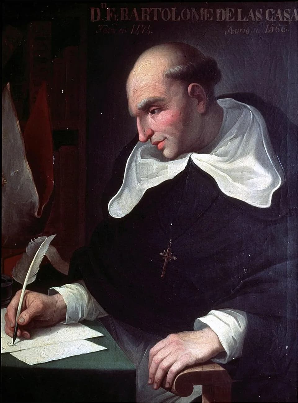 Bartolomé de Las Casas - Portrait of Bartolomé de Las Casas (c.1484 - 1566)