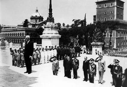 Sandro Pertini - The President of the Italian Republic Sandro Pertini honouring the Unknown Soldier on the day of his election.