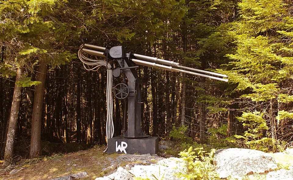 Wilhelm Reich - Surviving Cloudbuster device built by Wilhelm Reich located in Maine, United States