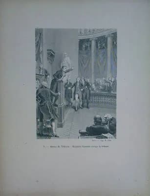Benjamin Constant - Benjamin Constant in the Tribunate in Paris
