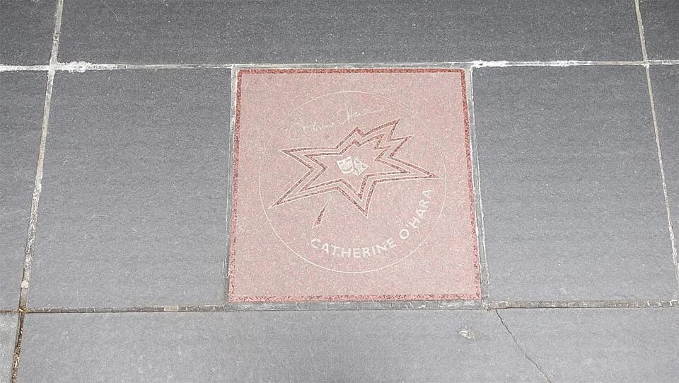 Catherine O'Hara - Catherine O'Hara Plate at Roy Thomson Hall, Toronto, Canada