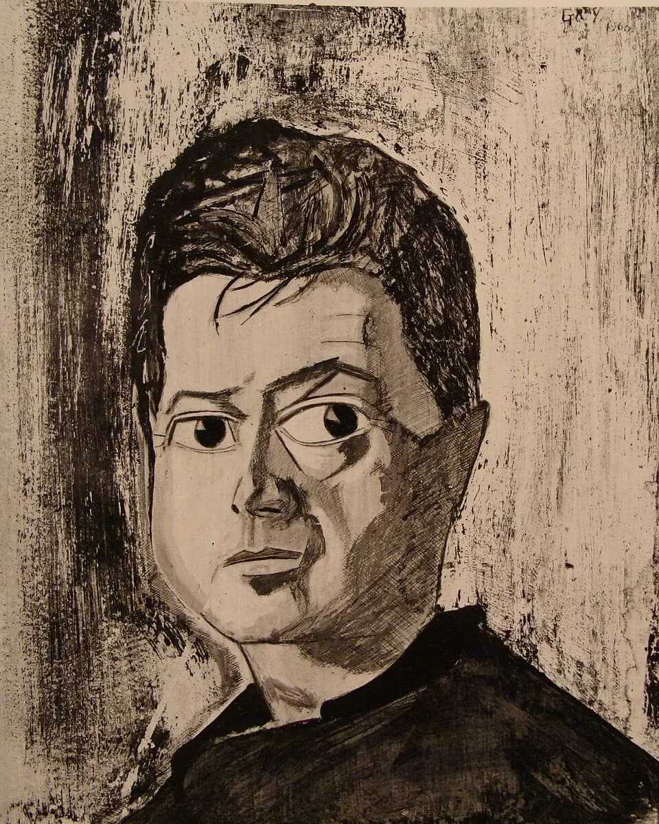 Francis Bacon - Portrait of Francis Bacon by Reginald Gray.