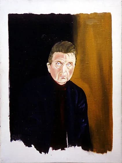 Francis Bacon - Egg Tempera on Canvas