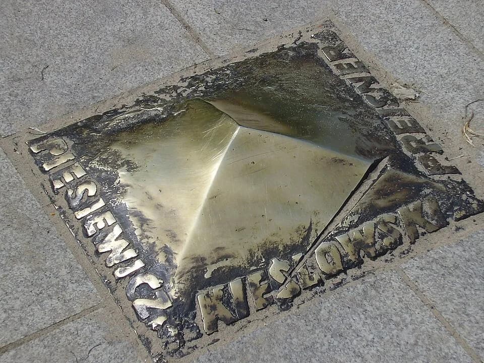 Krzysztof Kieślowski - Promenada Gwiazd in Międzyzdroje (Poland)