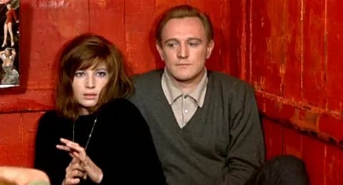 Richard Harris - Monica Vitti és Richard Harris (Giuliana és Corrado), a Vörös sivatag c. olasz-francia filmben, rendezte Michelangelo Antonioni, 1964