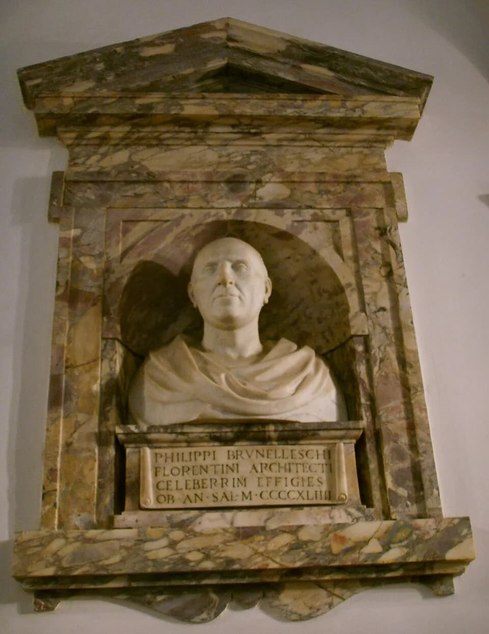 Filippo Brunelleschi - Opera del duomo (FI), busto di brunelleschi