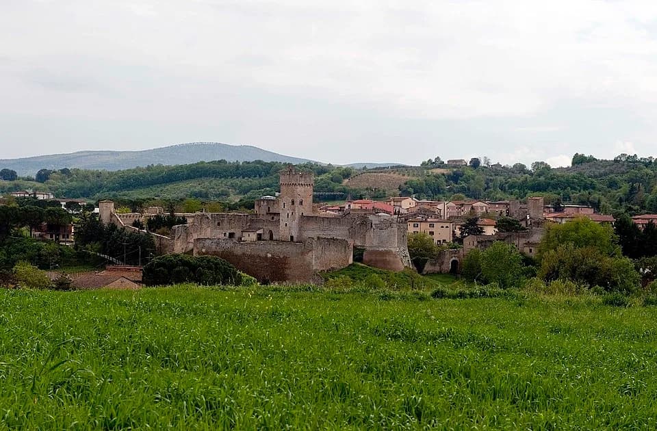 Filippo Brunelleschi - Panorama di Staggia Senese - Poggibonsi - Siena