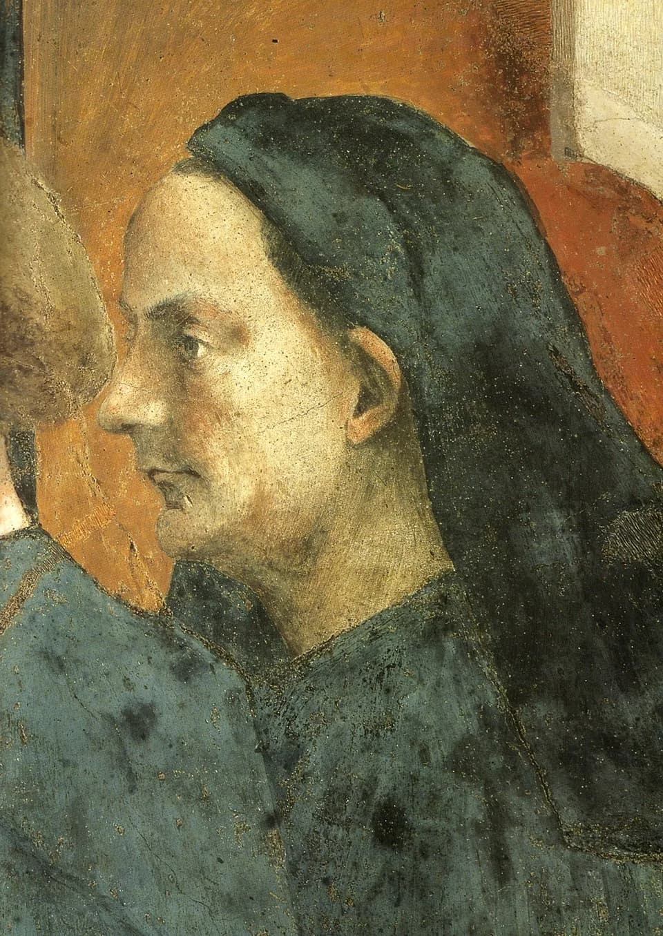 Filippo Brunelleschi - Masaccio, cappella brancacci, san pietro in cattedra. ritratto di filippo brunelleschi.jpg