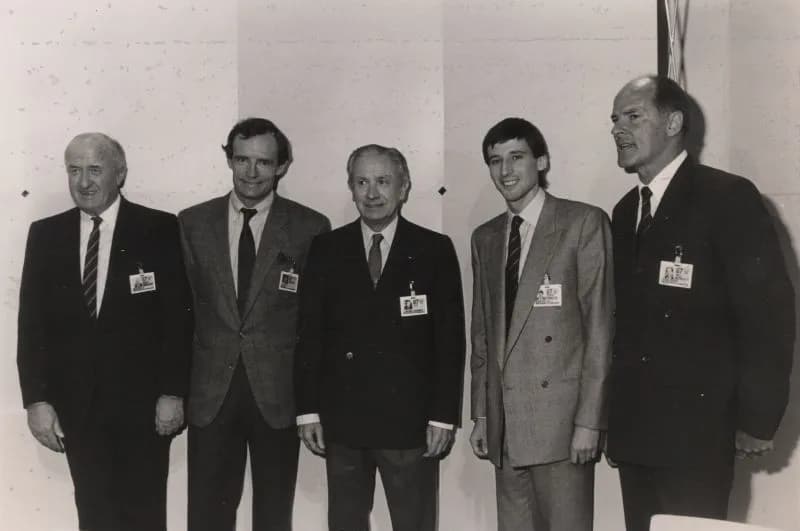 Juan Antonio Samaranch - Juan Antonio Samaranch, Jean Claude  Killy, Sebastian Coe
Copyright World Economic Forum ([1])