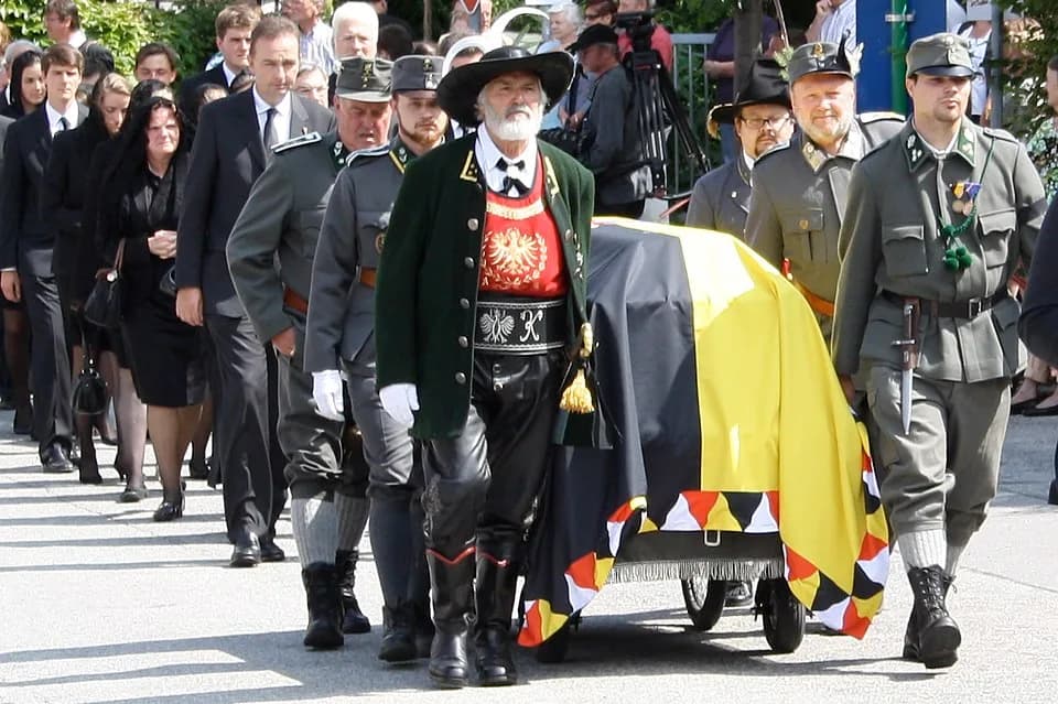 Otto von Habsburg - Funeral commemorations for Otto von Habsburg in Pöcking, Bavaria.
