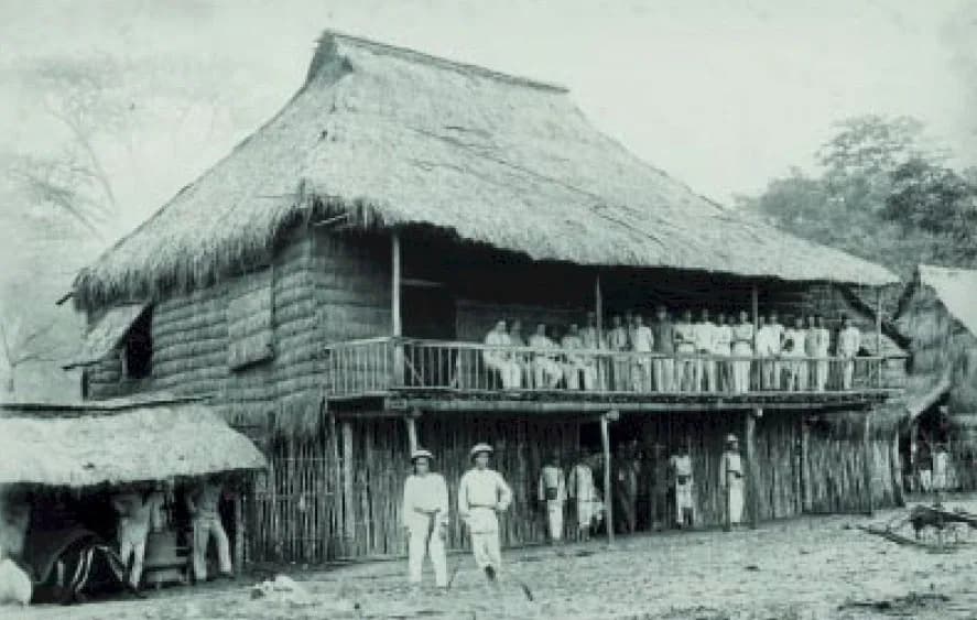 Emilio Aguinaldo - Campamento de Emilio Aguinaldo en Biak-na-Bato