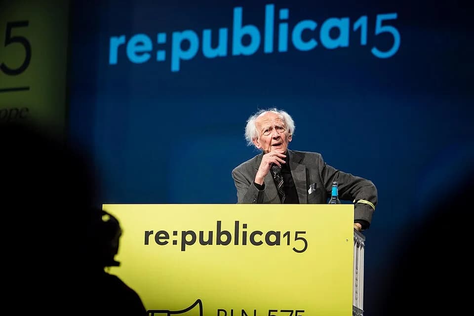 Zygmunt Bauman - Zygmunt Bauman spricht auf der re:publica 2015 am 07.05.2015 in Berlin.

Copyright: re:publica/Jan Zappner