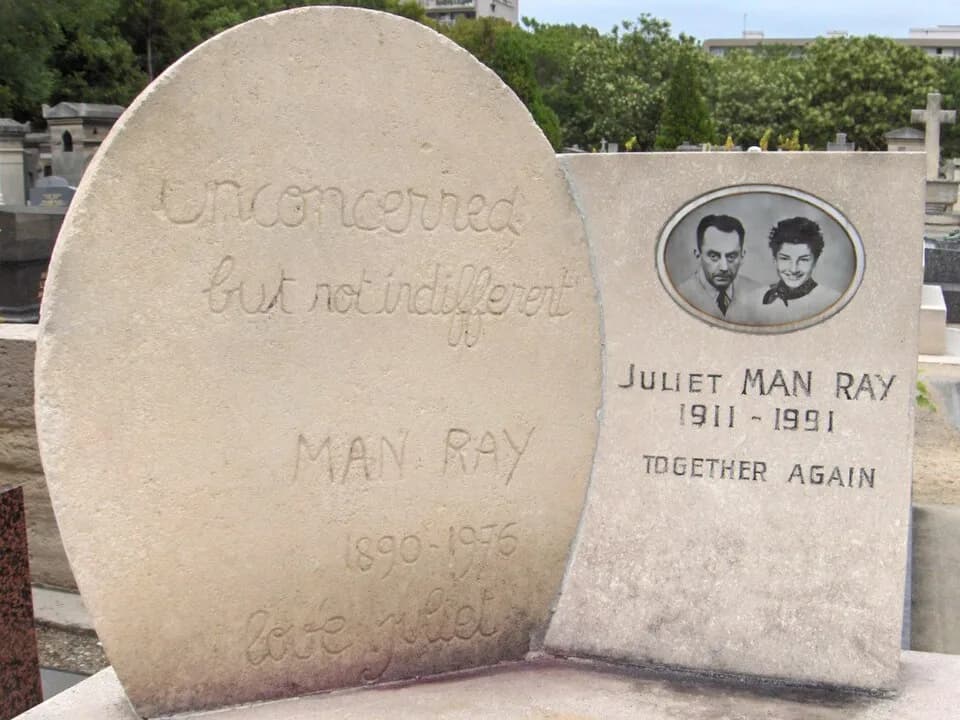 Man Ray - Man Ray Grave - Cemetery of Montparnasse - Paris (France)