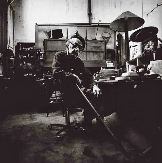 Man Ray - Man Ray in  Paris.