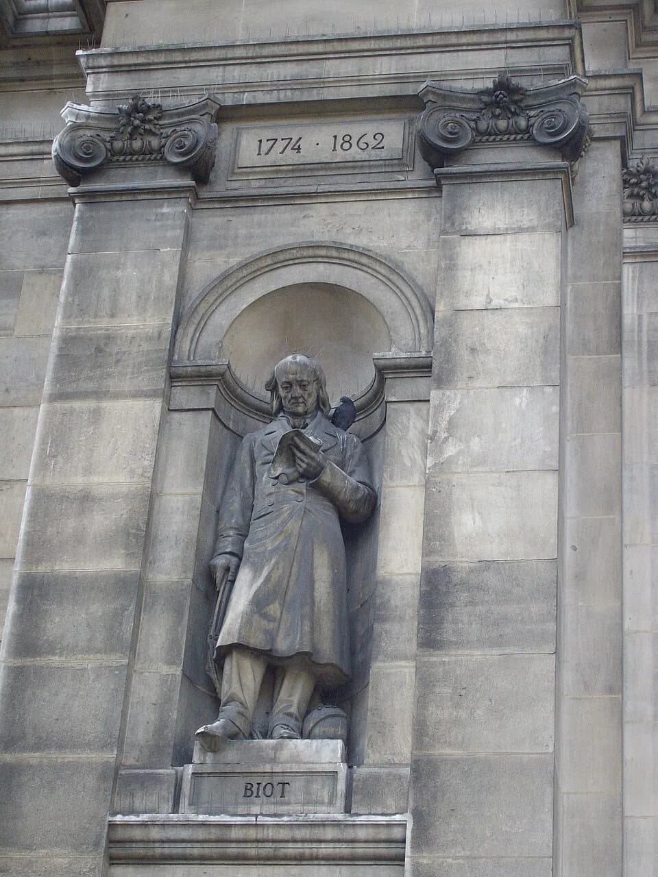 Jean-Baptiste Biot - Statues of the City Hall of Paris, France
