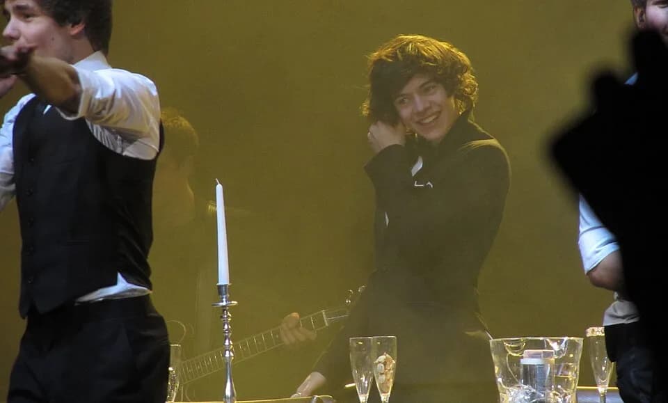 Liam Payne - Liam Payne and Harry Styles, One Direction, Clyde Auditorium, Glasgow, Saturday 14 January 2012