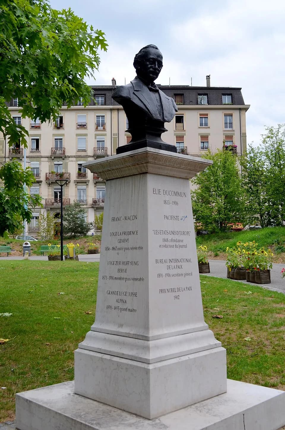 Élie Ducommun - Image de Genève, Festicabales 2015.