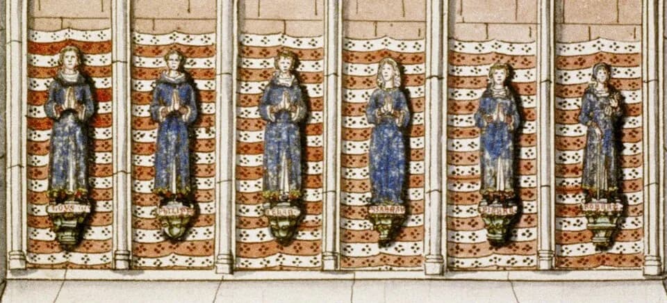 Philip III of France - Ludvík, Filip, Jan, Isabela, Petr a Robert - děti Ludvíka IX.R