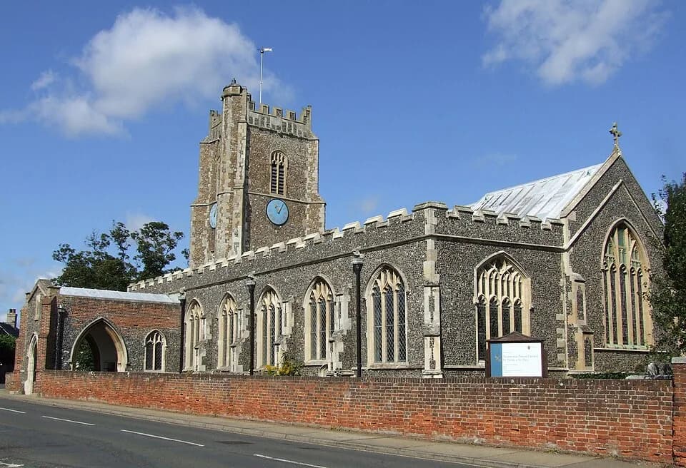 Benjamin Britten - Buried in the churchyard are Benjamin Britten, Peter Piers and Imogen Holst, the only daughter of Gustav Holst.