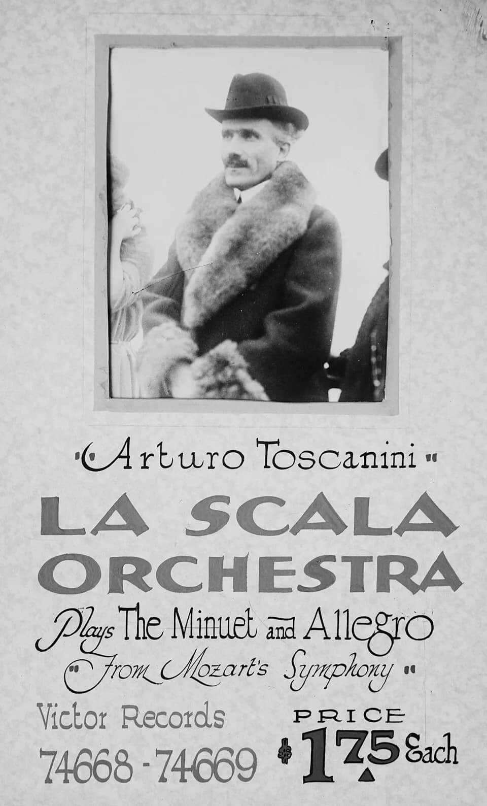 Arturo Toscanini - Toscaninni poster
