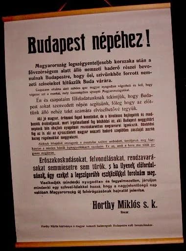Miklós Horthy - Photo taken by the Uploader.