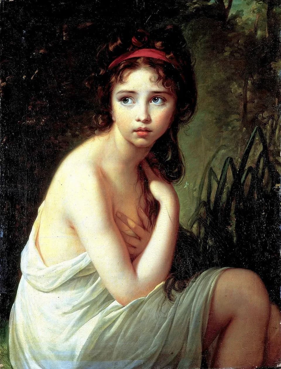 Élisabeth Louise Vigée Le Brun - Portrait of Julie Lebrun