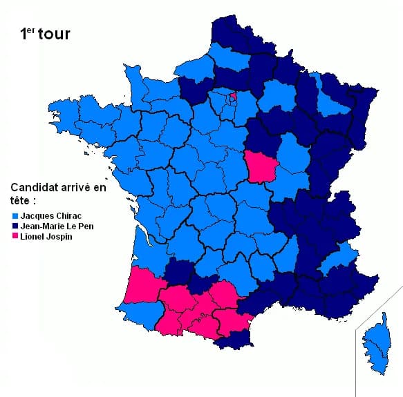 Lionel Jospin - 1er tour présidentielles 2002 France
