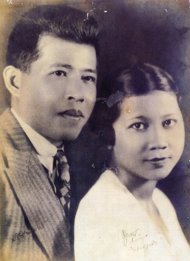 Pridi Banomyong - ปรีดี และ พูนสุข พนมยงค์  6 กรกฎาคม 2476