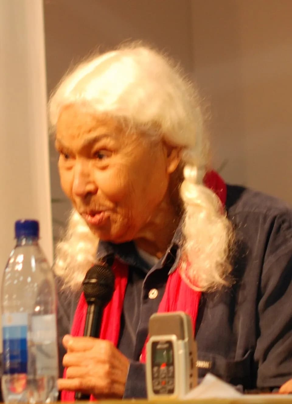 Nawal El Saadawi - Egyptian writer Nawâl El Saadâwi at the Göteborg Book Fair 2010