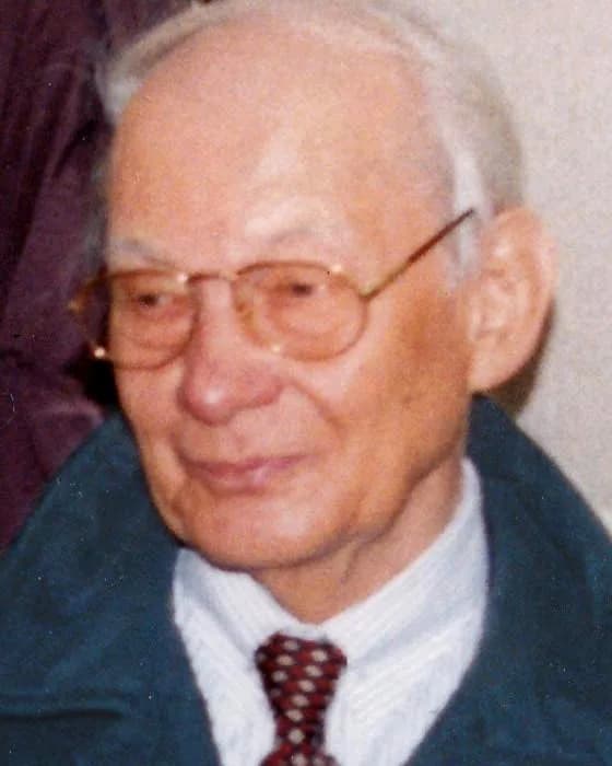 Manfred Eigen - Chemist Manfred Eigen, fourth February 1996 at Göttingen