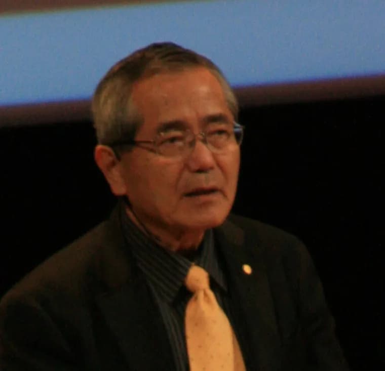 Ei-ichi Negishi - Ei-ichi Negishi, awarded the Nobel Prize in Chemistry for 2010, at his Nobel lecture in Stockholm University