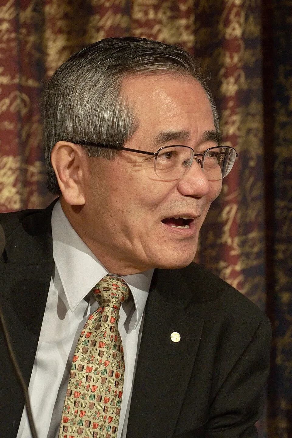 Ei-ichi Negishi - Nobel Prize 2010, press conference with the laureates of the Nobel prizes in chemistry and physics and the memorial prize in economic sciences at the KVA.