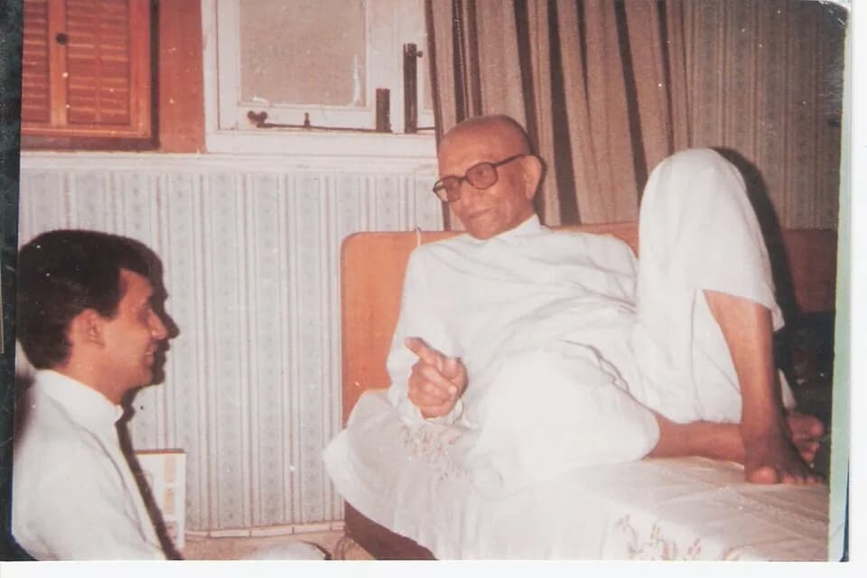 Morarji Desai - Kumar with Morarji Desai