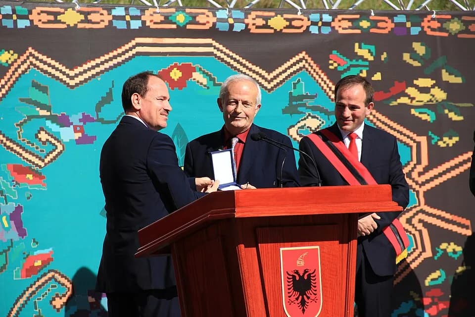 Bujar Nishani - Bujar Nishani - Festa e Gështenjave - Bajram Curr 03