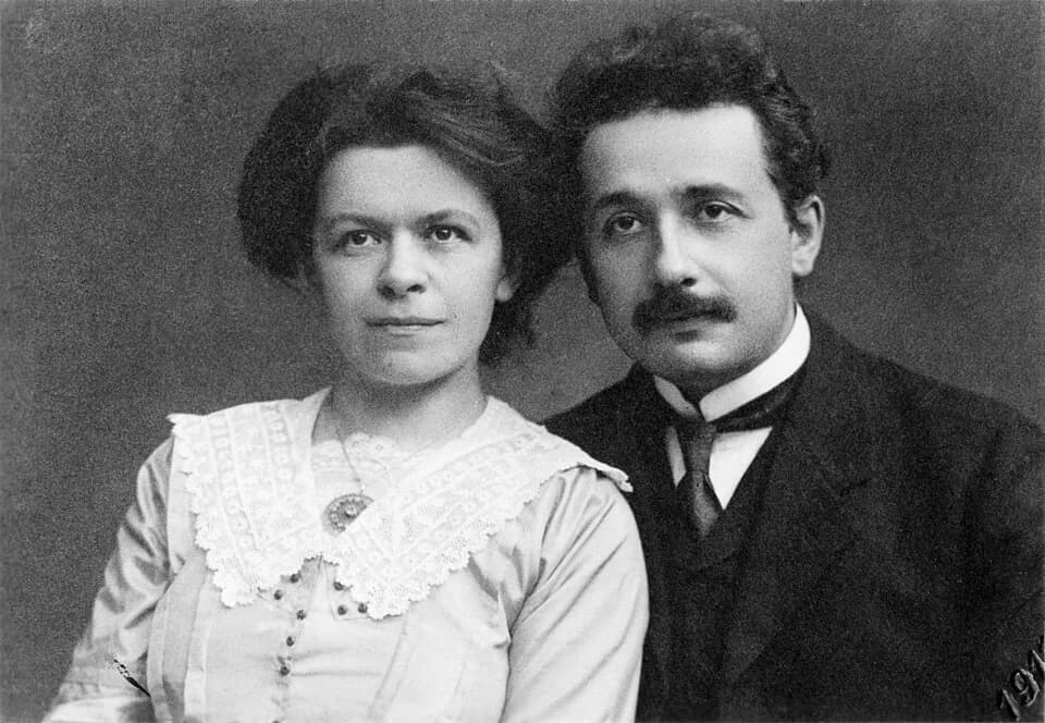 Mileva Marić - Albert Einstein and his first wife, Mileva