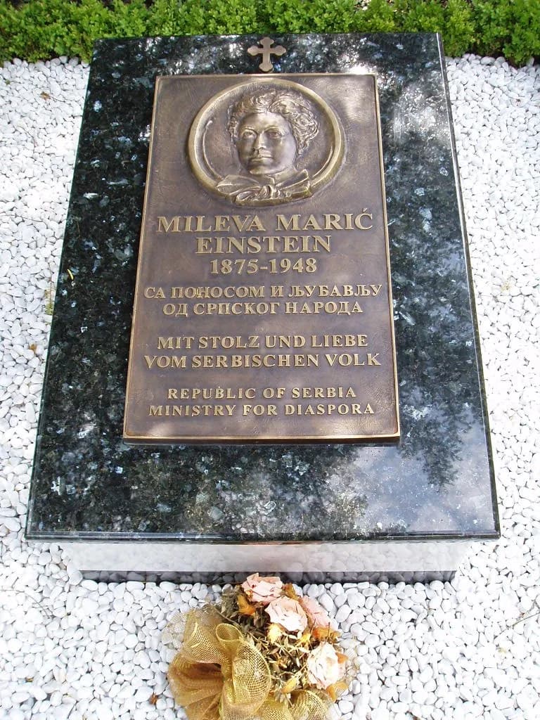 Mileva Marić - Grave of Mileva Maric-Einstein at Nordheim cemetery in Zurich.