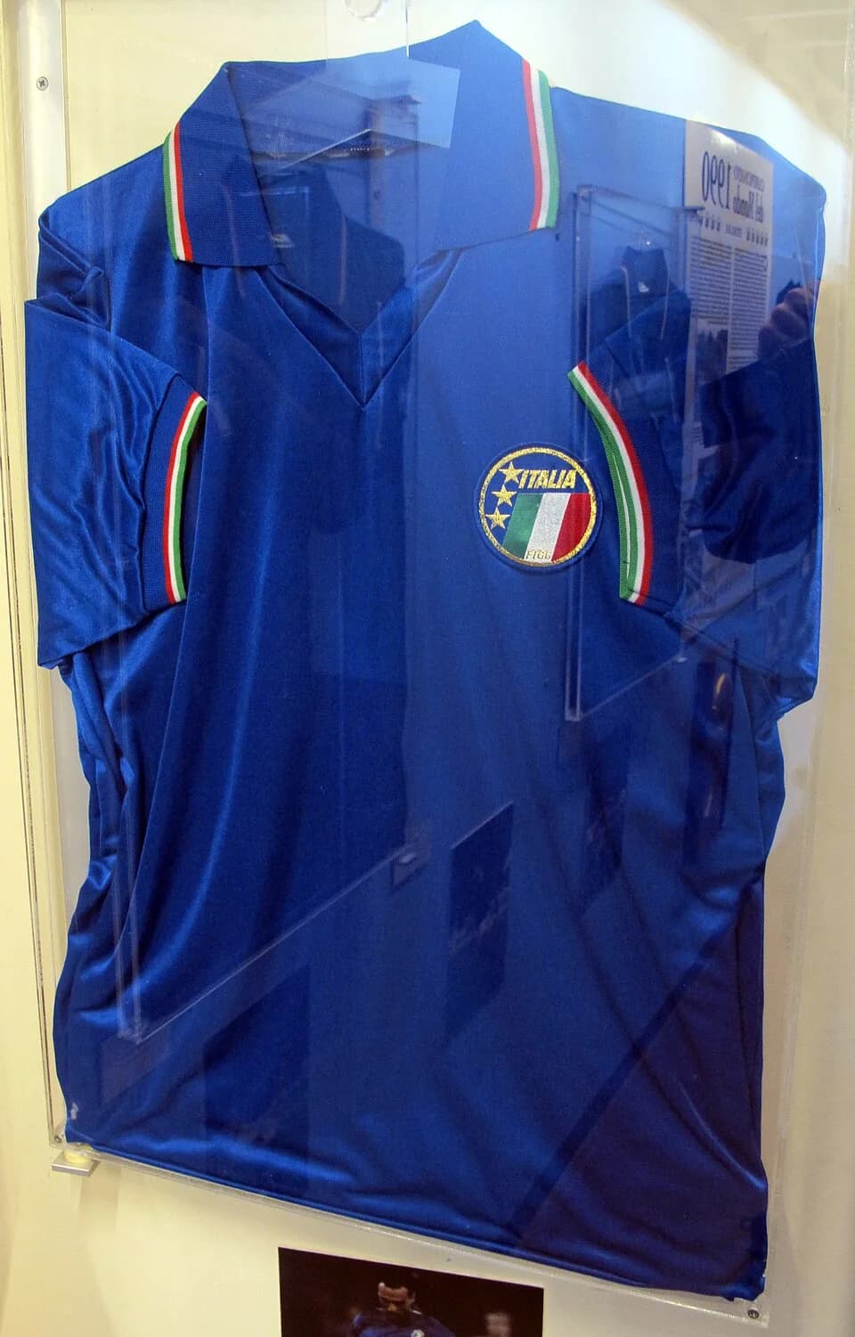 Salvatore Schillaci - Collections of the Museo del Calcio (Florence)