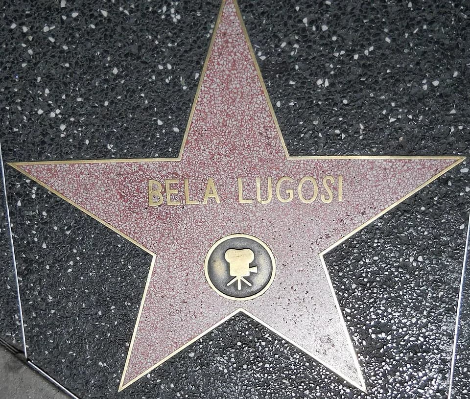 Bela Lugosi - Bela Lugosi's star on Hollywood Walk of Fame, 6340 Hollywood Blvd.